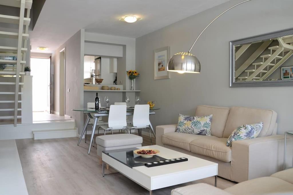 Apartamento Puerto Rico - Primera Linea De Playa Mogán Eksteriør billede